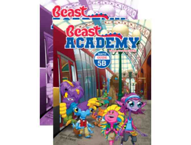 Beast Academy 5A, 5B, 5C, and 5D Guides and Practice Books