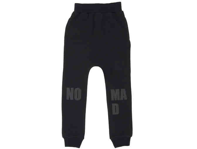 Gardner and the Gang Slouchy Pants NOMAD, Black (size 4-6)