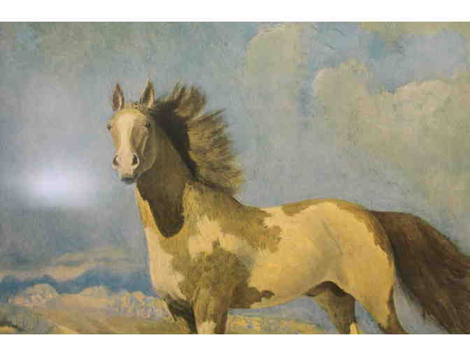Vintage Horse Lithograph