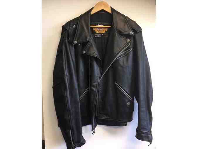 Harley Davidson leather jacket Jackson Woodstock - Photo 2
