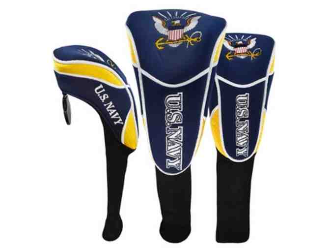 US Navy Stand Golf Bag, Head Cover & Umbrella