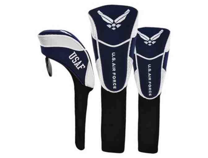 US Airforce Stand Golf Bag, Head Cover & Umbrella