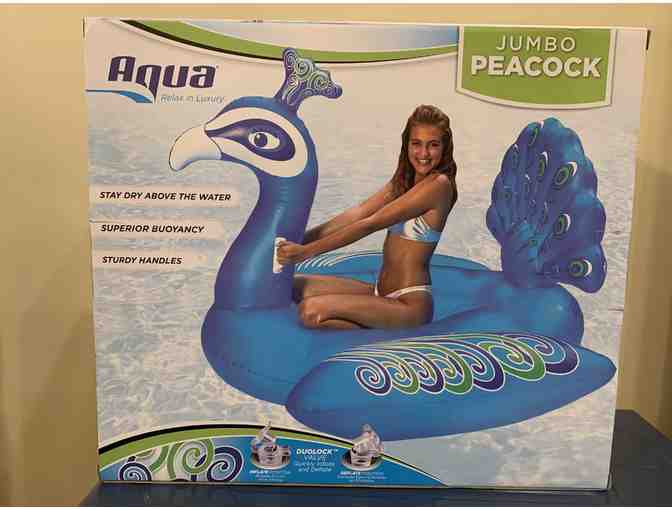 Aqua Leisure Jumbo Peacock Pool Lounge - Photo 1
