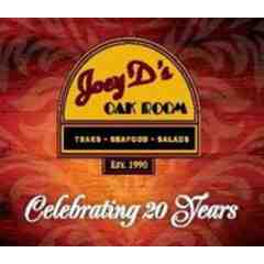 Joey D's Oak Room