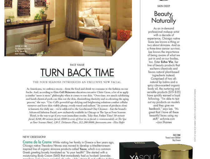 Circ Cell Skincare Basket & Custom Facial