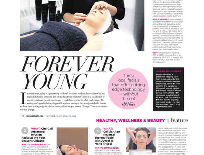 Circ Cell Skincare Basket & Custom Facial