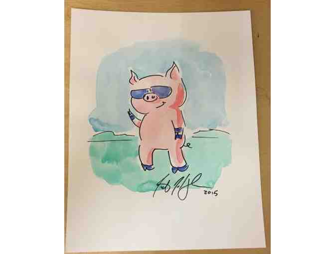 Children's Book and Autographed Drawing