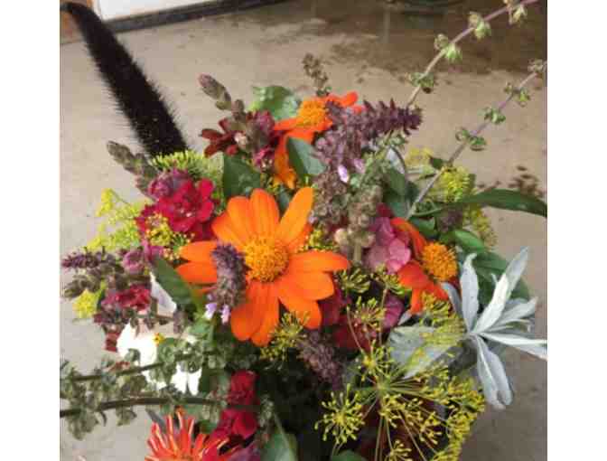 Eight bouquets of fresh flowers from Snowdrift Farms