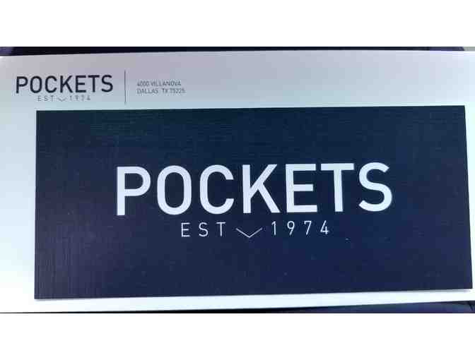 Pockets Menswear $150 Gift Certificate