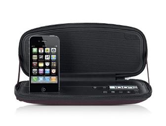 iHome iP38 Portable Stereo Alarm Clock for iPod/iPhone