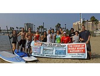 Stand Up Paddle Lesson with Pro SUP shop