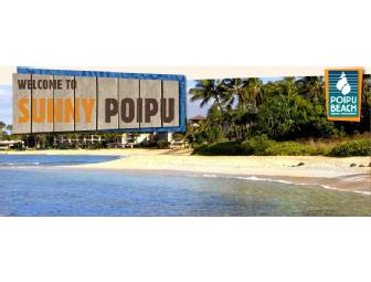 One Week Stay at a Condo in Poipu Beach, Kauai