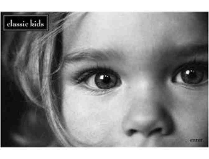 Classic Kids Photography-One Portrait Session Plus an 8x10 Archival Print