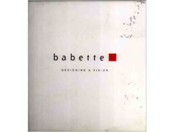 $150 Gift Certificate to Babette and Babette Design Book