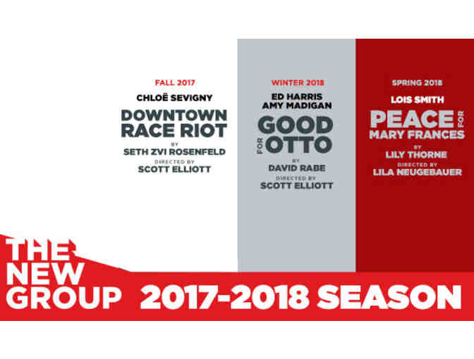 Two tickets to One play in the The New Group's 2017-2018 Season