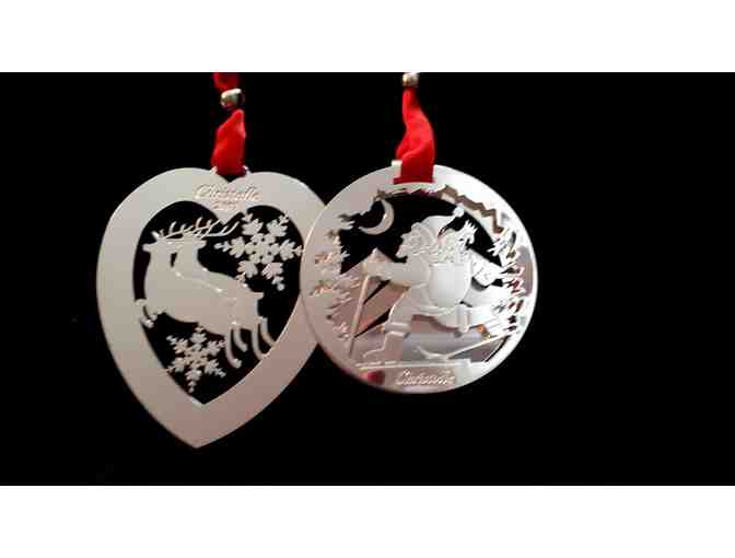 Christofle Silver Christmas Ornaments