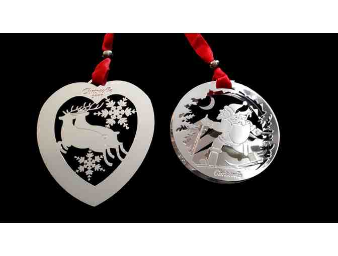 Christofle Silver Christmas Ornaments