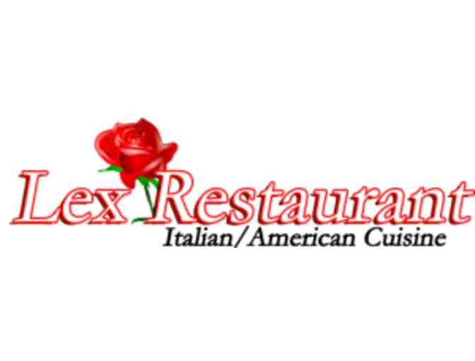 Dinner For Two at Lex Restaurant