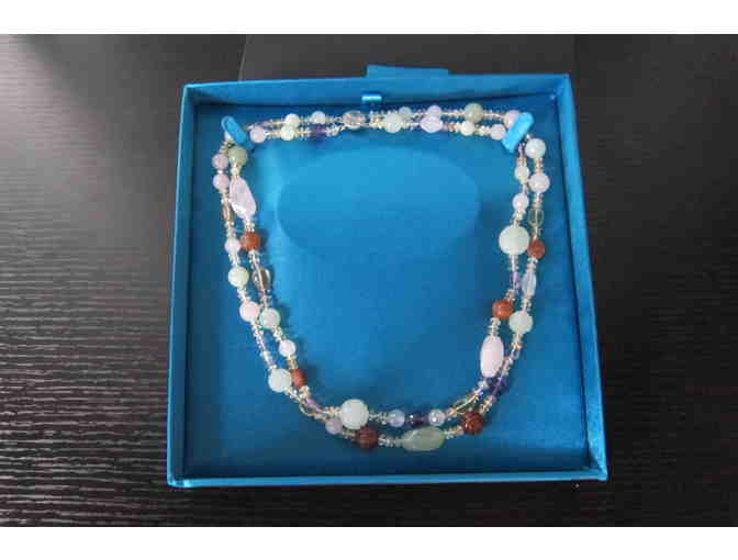 Gemstone necklace
