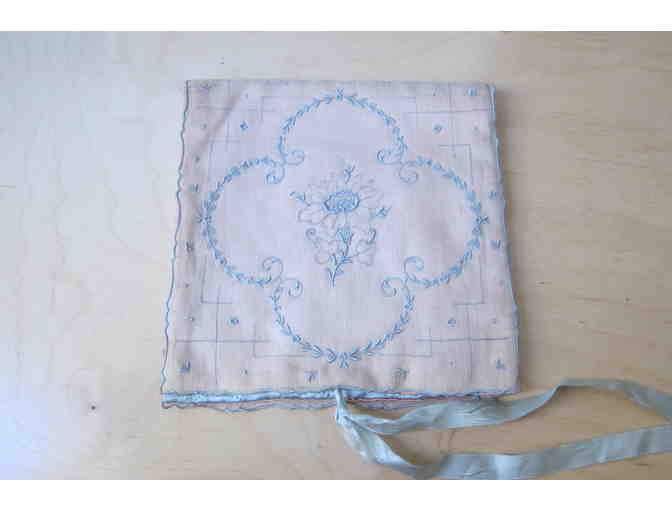 French Handkerchief Case - Antique