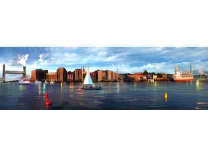 "View From Badger's Island" Painting by Jay Schadler