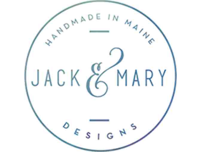 Two Christmas Stockings from Jack & Mary Designs