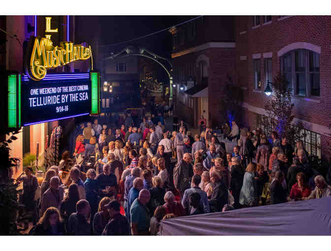 Two VIP Patron Passes to Telluride by the Sea Film Festival 2019