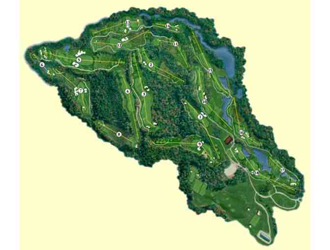 Four Guest Fees with Carts at Golf Club of New England