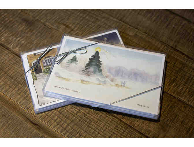 Local Hand-Crafted Holiday Greeting Cards - TWO CHANCES TO BID