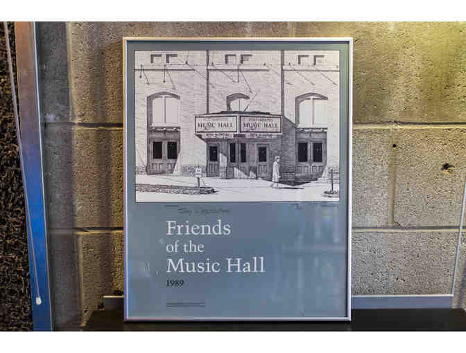 1989 Friends of The Music Hall Print - Photo 1