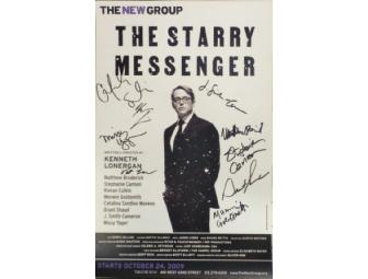 Matthew Broderick - THE STARRY MESSENGER - signed poster & program + messenger bag