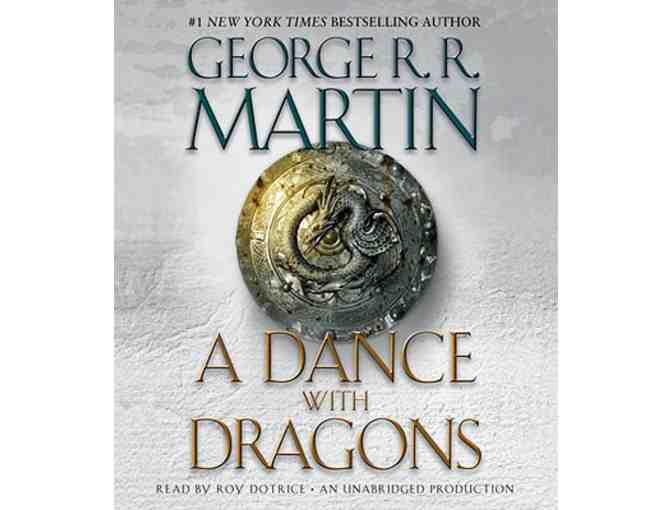 Autographed 'A Dance with Dragons' by George R. R. Martin
