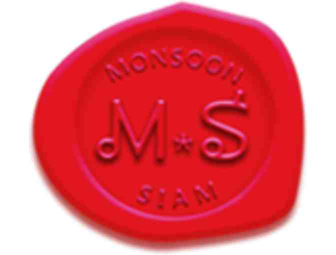 $25 Gift Certificate to Monsoon Siam Restaurant