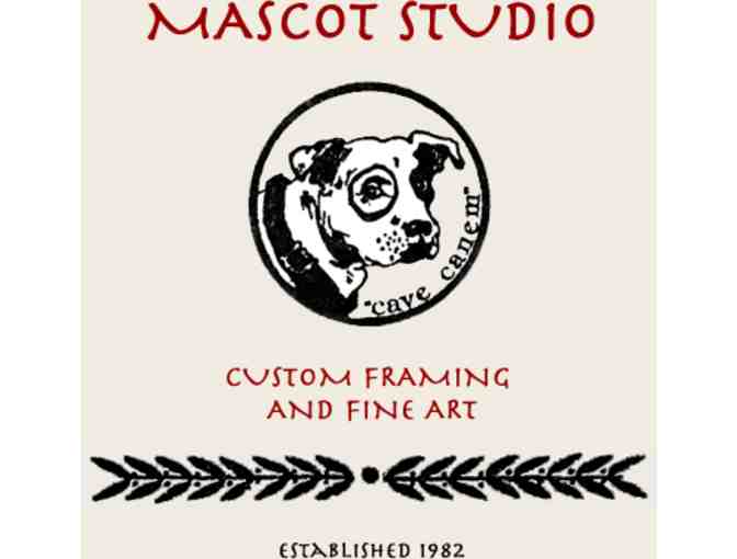 Custom Framing - $50 Gift Certificate at Mascot Studio