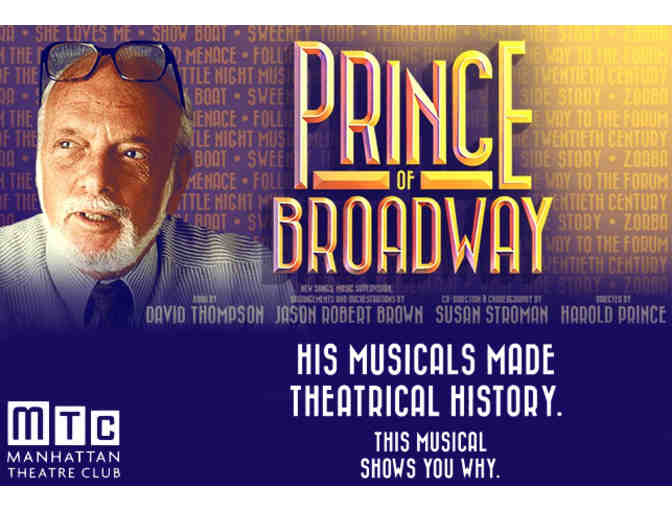 Two tickets to U.S. Premiere of 'Prince of Broadway' During Previews!