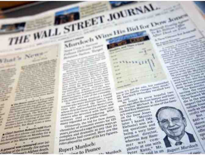 Wall Street Journal Tour with David Enrich