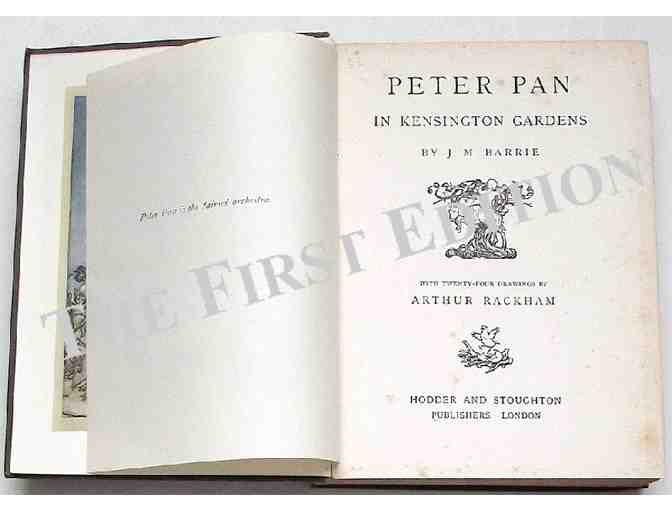 Peter Pan in Kensington Gardens- Rare First Edition!