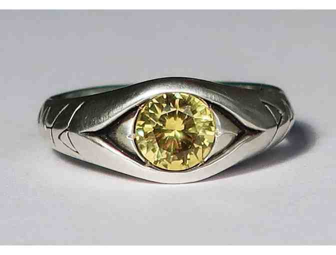 'Pax' Eye Ring