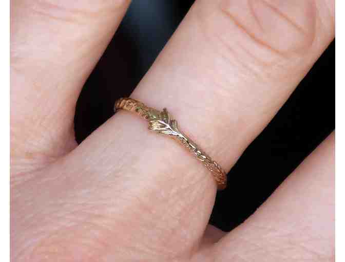 Gold Sprout Ring