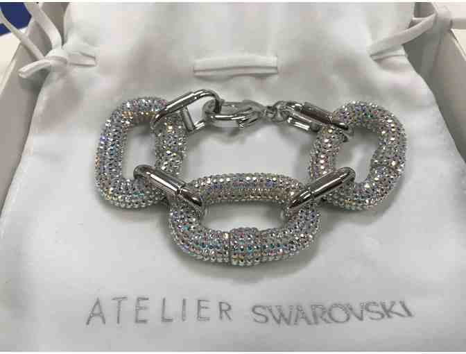 Atelier Swarovski Austrian Crystal Link Bracelet