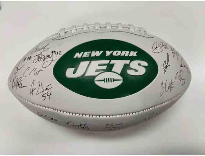 2019 New York Jets Team Signed Replica Football