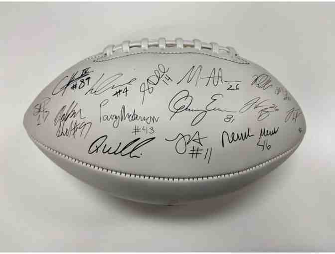 2019 New York Jets Team Signed Replica Football