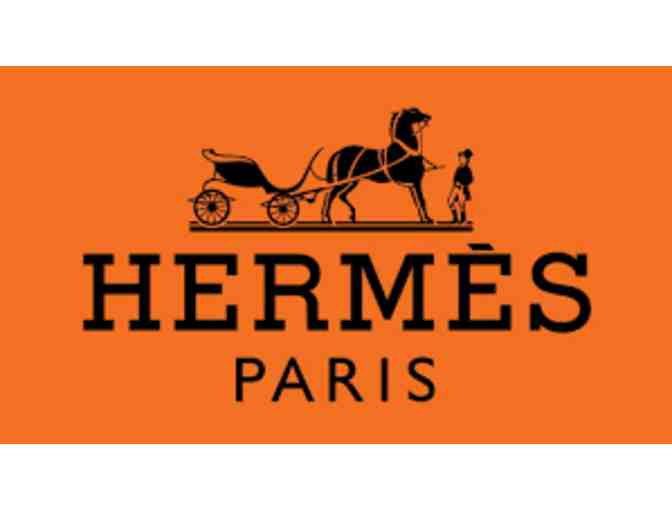 Hermes 'Happy Fire Dragon' Silk Tie