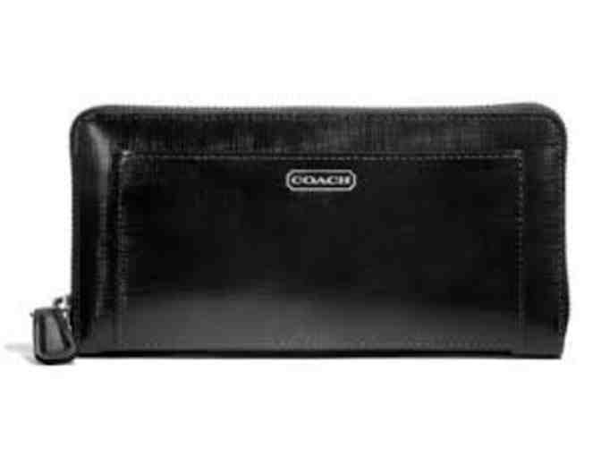 Two (2) Leather Coach Wallets