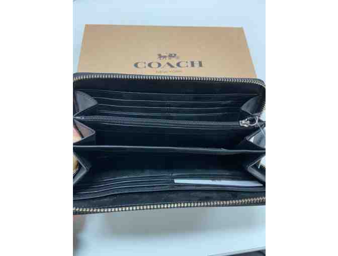Two (2) Leather Coach Wallets
