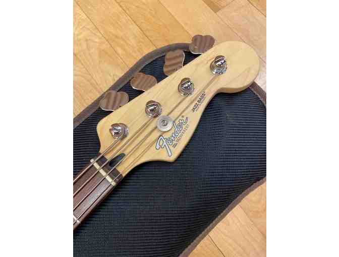 Fender Electric Jazz Bass Guitar and Bag