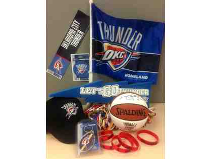 Thunder Fan Pack and Autographed Mini-Ball