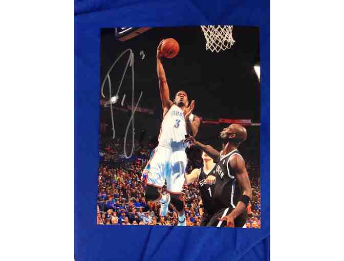 Perry Jones and Andre Roberson autographed photos