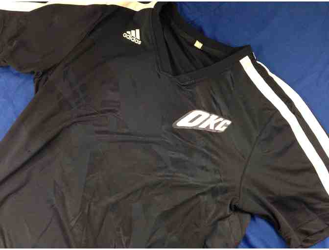 2013-14 Kevin Durant game-day worn shooting shirt