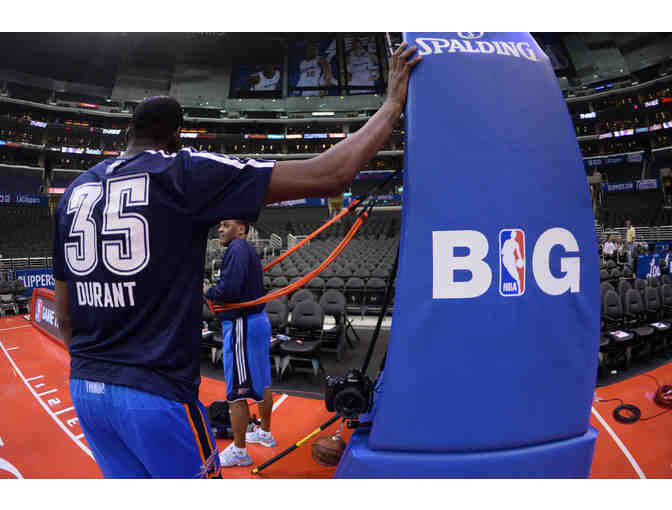 2013-14 Kevin Durant game-day worn shooting shirt